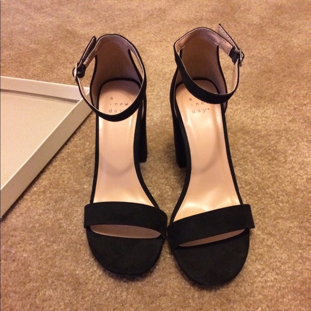 Target brand ( a new day) black heels